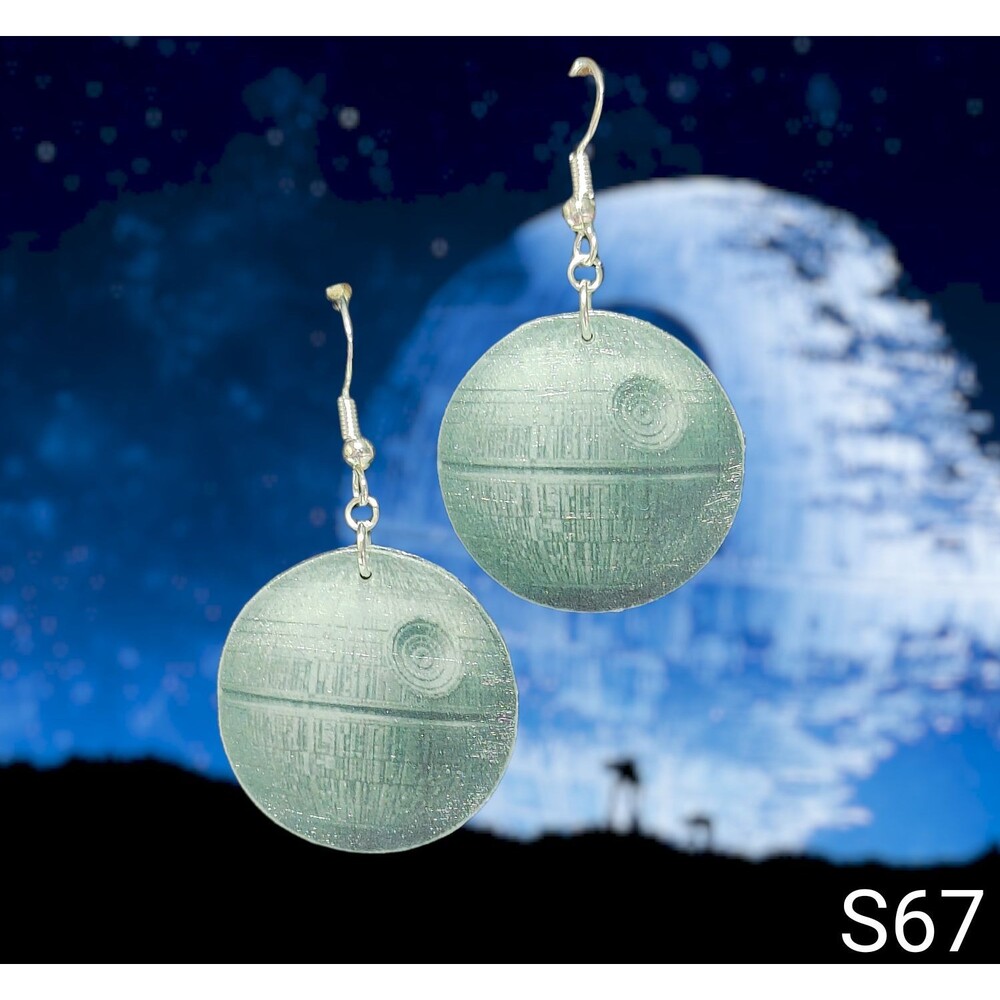 Death Star Earrings